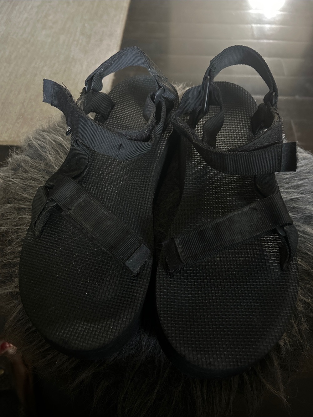 Teva Women's Black Sport Sandals
